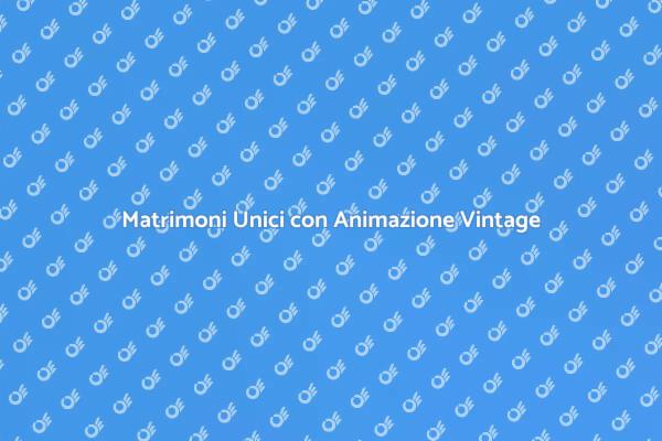 L'Animazione Vintage che Incanta