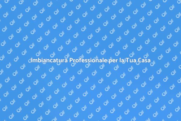Trasforma i Tuoi Ambienti con l'Imbiancatura