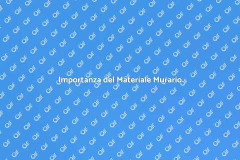 Materiale Murario nelle Ristrutturazioni