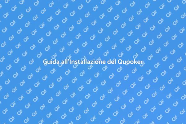 Installazione del Quooker: Ecco Come Fare