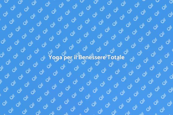 Scopri il Tuo Programma di Yoga
