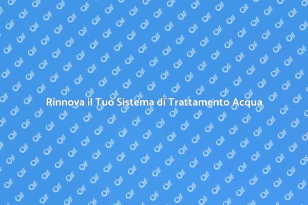 Rinnova il Tuo Sistema di Idromassaggio