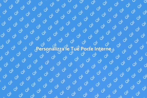 Porte Interne: Design e Stile Unici