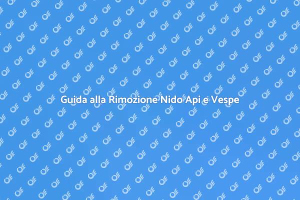 Rimozione Sicura di Nidi di Api e Vespe