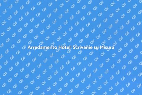 Scrivania con Cassettiera su Misura