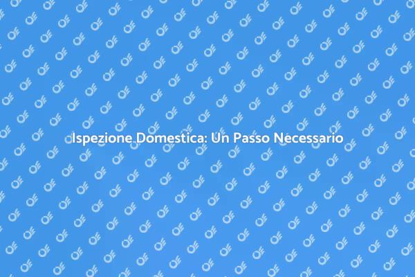 Proteggi il Tuo Investimento con l'Ispezione