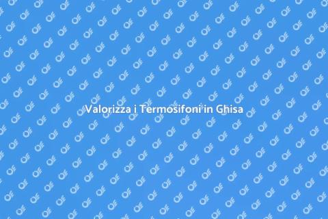 Decora Termosifoni in Ghisa
