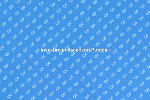 Ascensori per Edifici Pubblici