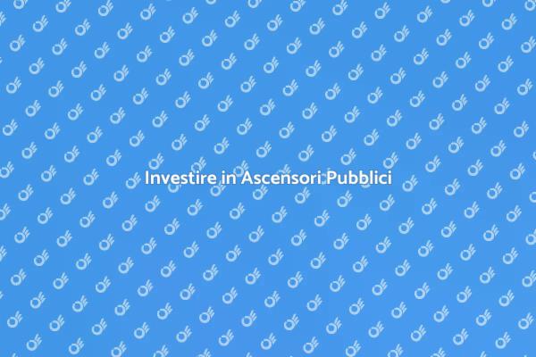 Ascensori: Essenziali per il Pubblico