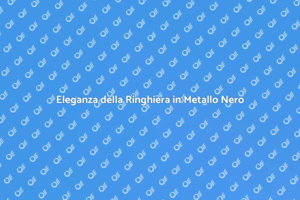Funzionalità e Stile con Ringhiere Nero