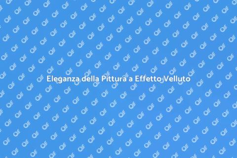 Pittura Interni a Effetto Velluto