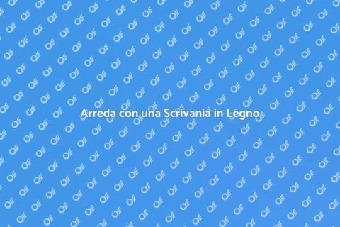 Scrivania su Misura in Legno