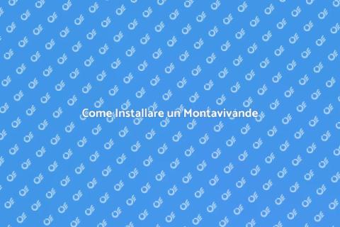 Montare un Montavivande: Guida Pratica