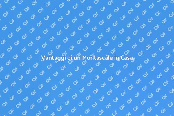 Montascale: Libertà di Movimento