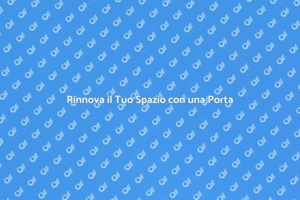 Ristrutturazione: Sostituzione Porta Legno