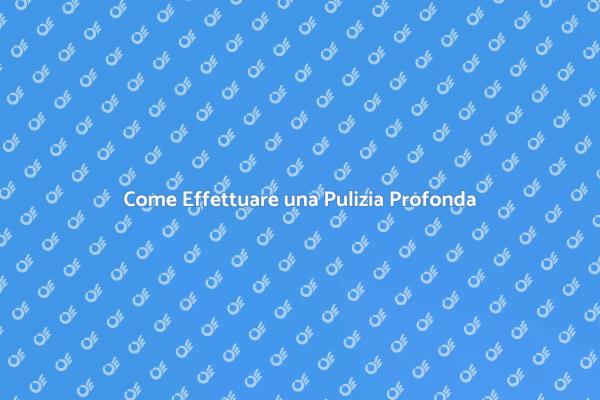L'Arte della Pulizia Profonda