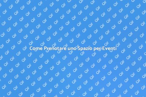 Prenotare Spazio per una Convention