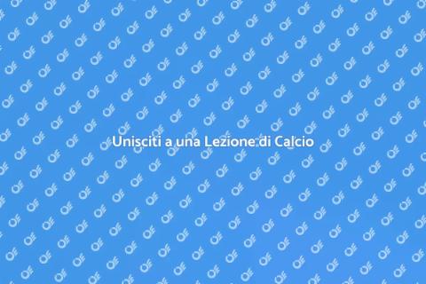 Lezione di Calcio: Unisciti a Noi!