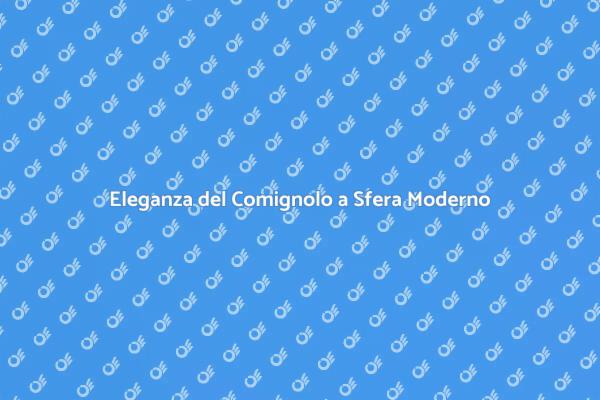 Comignolo a Sfera: Estetica e Funzionalità