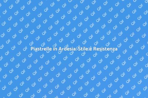 Pavimenti in Ardesia: Eleganza e Durabilità