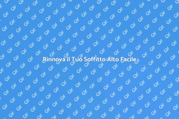 Come Verniciare un Soffitto Alto