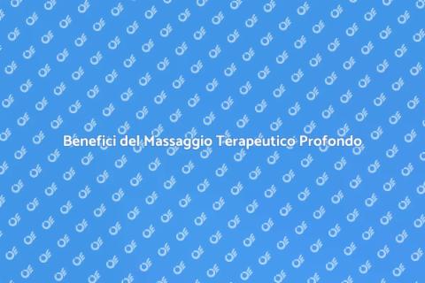 Massaggio Terapeutico per Tessuto Profondo