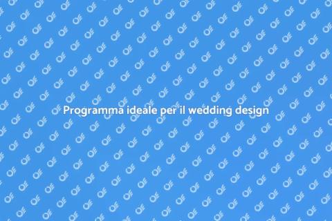 Il miglior programma wedding design