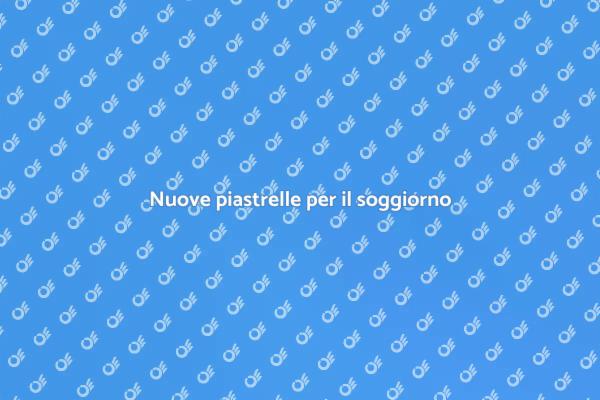 Trasforma il tuo soggiorno con piastrelle