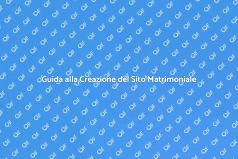 Sito Web per il Matrimonio Perfetto