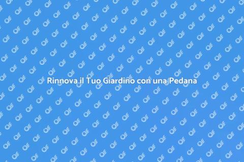 Dipingere una Pedana per il Tuo Giardino
