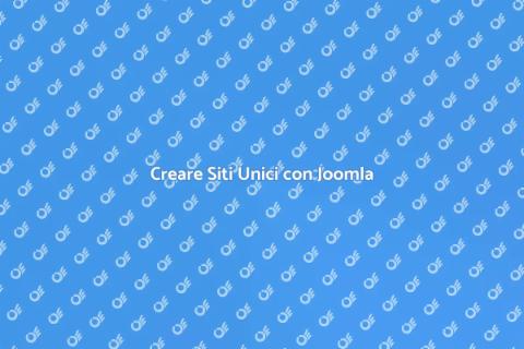 Personalizzazione Siti Web con Joomla