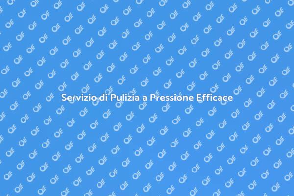 Rinnova i Tuoi Spazi con Pulizia a Pressione