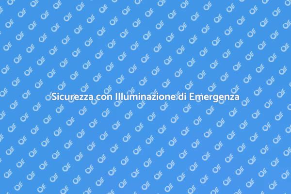 Illuminazione di Emergenza per la Sicurezza