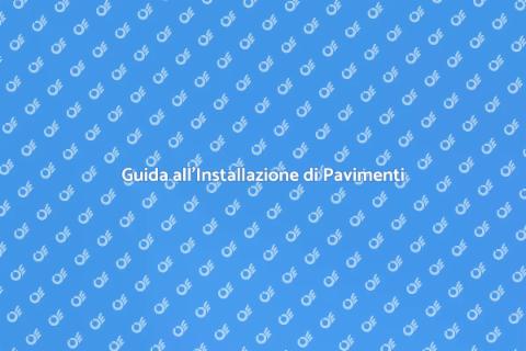 Installare Pavimento al Metro