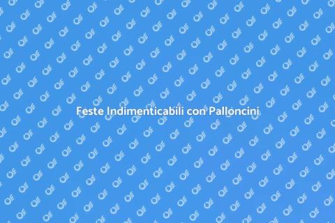 Decorazioni con Palloncini a Tema