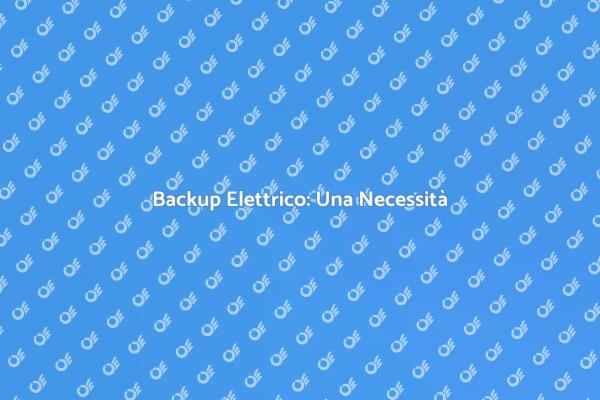 Sicurezza Elettrica con un Generatore