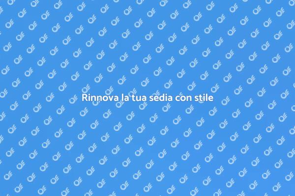 Rinnova i tuoi mobili: foderare una sedia