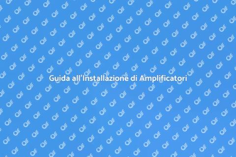 Installare Amplificatore Audio