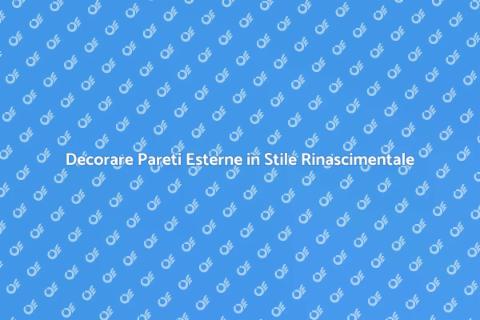 Stuccare e Decorare Pareti Esterne