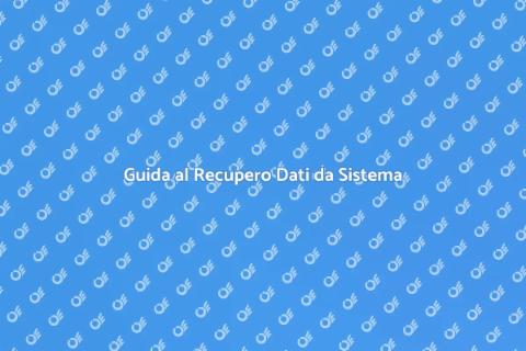 Recupero Dati da Sistema Danneggiato
