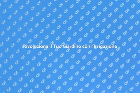 Impianto di Irrigazione Intelligente
