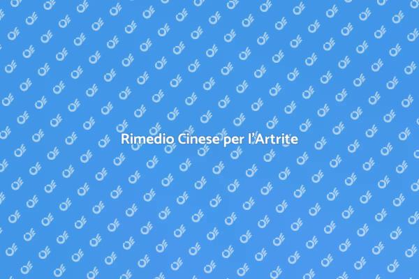 Allevia l'Artrite con la Medicina Cinese