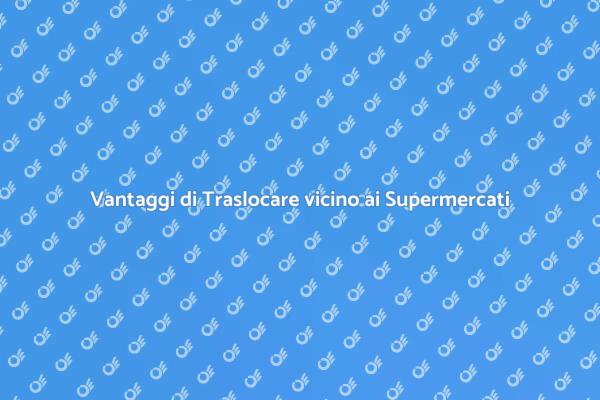 Traslocare per Vantaggi Economici