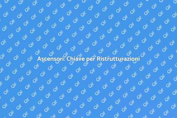 Ascensori Essenziali per Ristrutturazioni