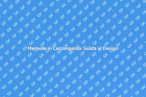Scegliere Mensole in Cartongesso con Stile