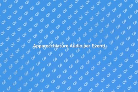 Noleggiare Apparecchiature Audio Evento