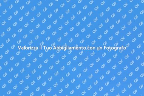 Fotografo per Abbigliamento Professionale