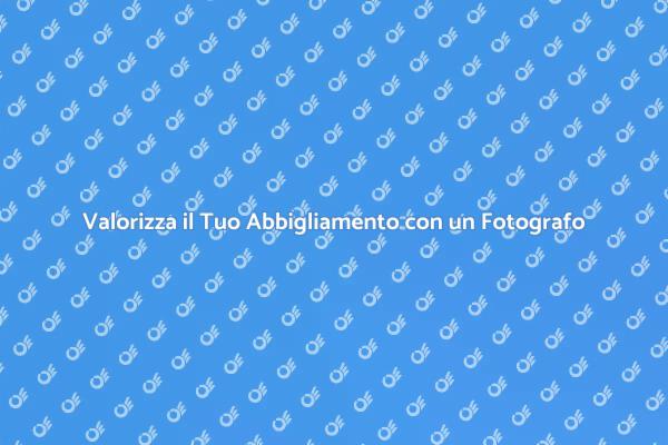Cattura Stili con un Fotografo di Moda