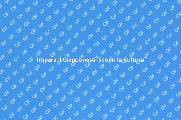 Giapponese: Un Viaggio Linguistico Unico