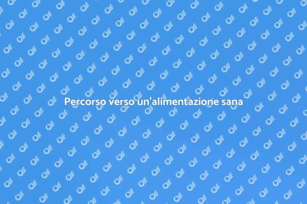 Raggiungi il tuo benessere alimentare